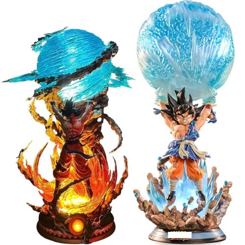 Amazon.co.jp: [BAOWENBEI] 孫悟空 元気玉 Ver. フィギュア 23cm/50cm